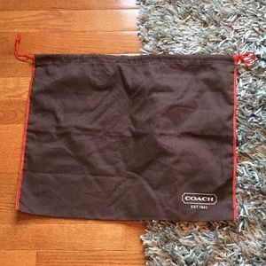 Coach dust bag